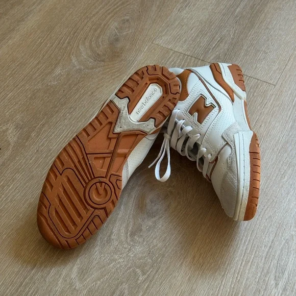 BRAND NEW New Balance 550 Burnt Orange Sneakers - Picture 6 of 6